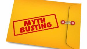 Busting Myths Envelope